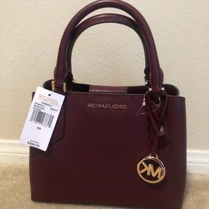 MICHAEL Michael Kors burgundy purse